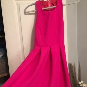 Lulus hot pink dress